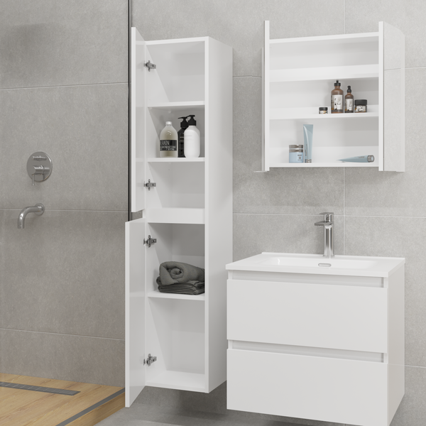 Шкаф-пенал для ванной Lauter Навесной Mia 30