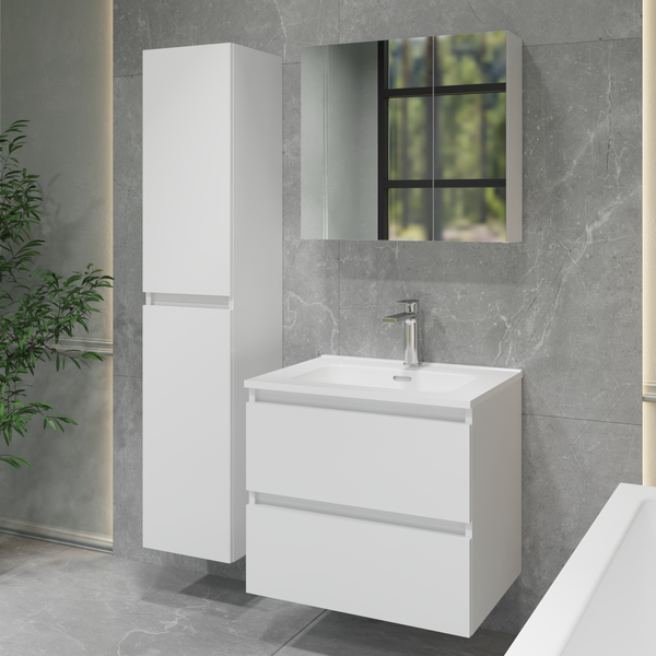 Шкаф-пенал для ванной Lauter Навесной Mia 30