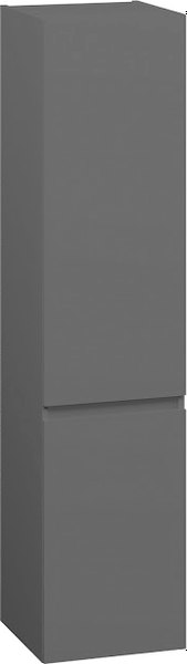 Шкаф-пенал для ванной Lauter Навесной Mia 40 (графит) - фото