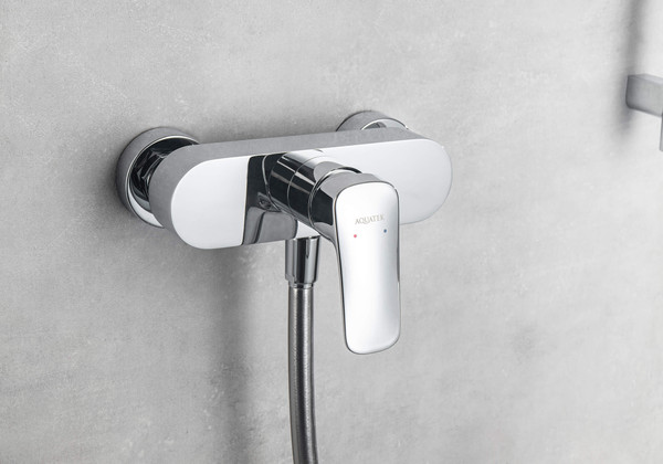 Душевая система со смесителем Aquatek Вега AQ1036CR