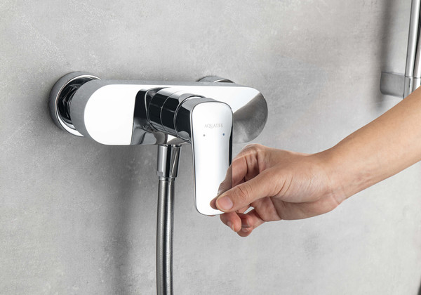 Душевая система со смесителем Aquatek Вега AQ1036CR