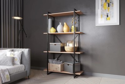 Стеллаж Gutta 4 полки 151x92x34