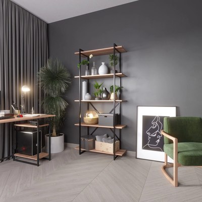 Стеллаж Gutta 5 полок 196x92x34