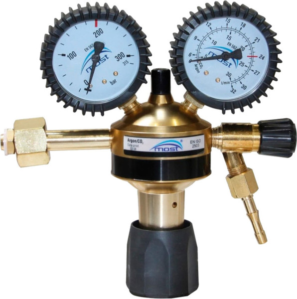 Регулятор расхода Most Ar/CO2 Black G3/4 - фото