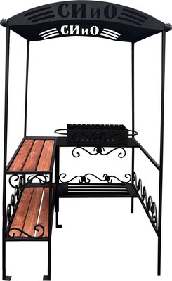 Мангал-беседка Станкоинструмент Лофт 2 - фото