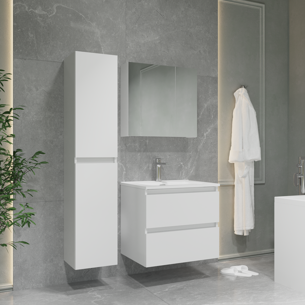 Шкаф с зеркалом для ванной Lauter Mia 60