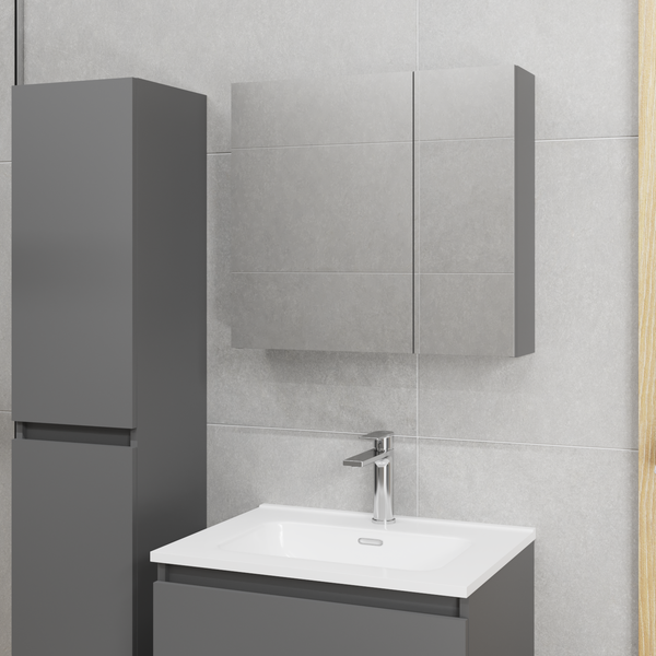 Шкаф с зеркалом для ванной Lauter Mia 60 - фото