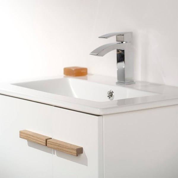 Тумба под умывальник Lauter Adri 59 (белый глянец)