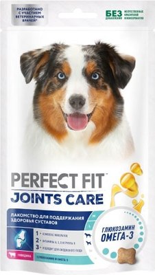 Лакомство для собак Perfect Fit Для поддержания здоровья суставов с говядиной - фото