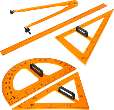 Набор для черчения GROSS Для школьной доски / 002-5 - фото