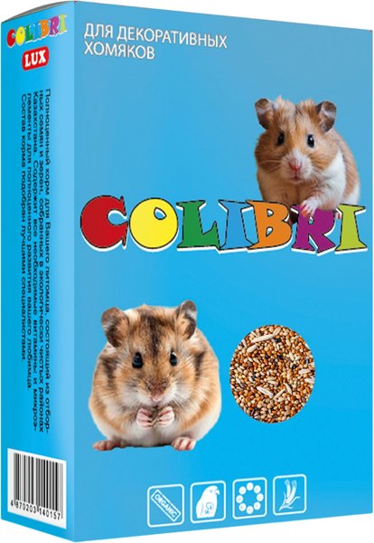 Корм для грызунов Lux Colibri для декоративных хомяков / 5LC-157 - фото