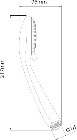 Лейка ручного душа Ledeme M004