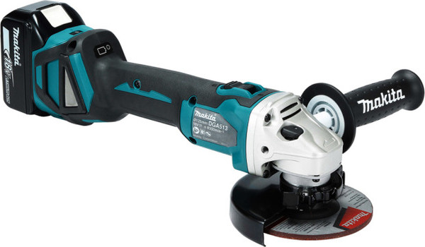 Профессиональная угловая шлифмашина Makita DGA513RT1J