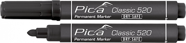 Набор маркеров строительных Pica Classic 1-4мм / 520/46 - фото