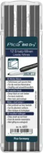 Грифели для строительного карандаша Pica BIG Dry / 6051 - фото