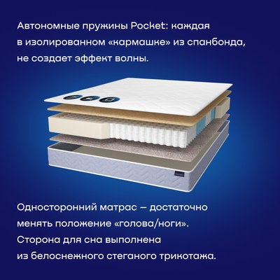 Матрас buyson BuyFeel 140x200
