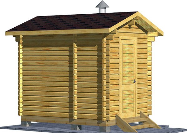 Баня из бруса Вирабуд Мини 3м