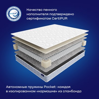 Матрас buyson BuyComfort 160x200