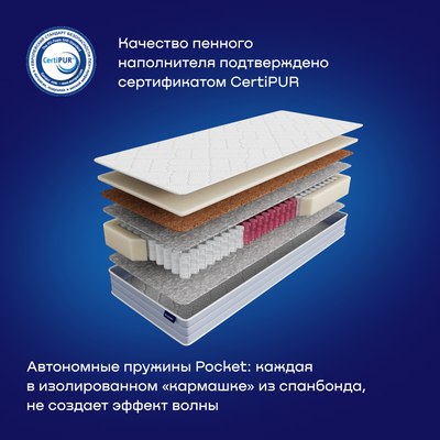 Матрас buyson BuyNight 90x200