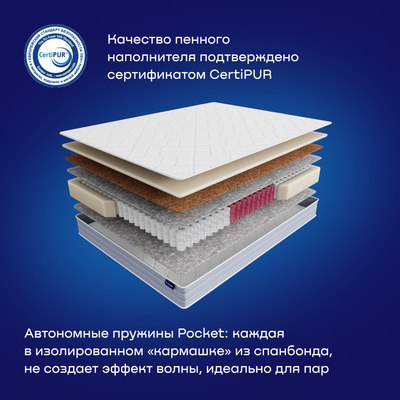 Матрас buyson BuyNight 180x200