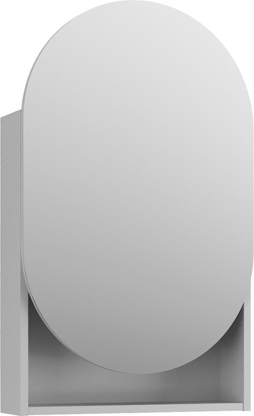 Шкаф с зеркалом для ванной Lauter Estel 50