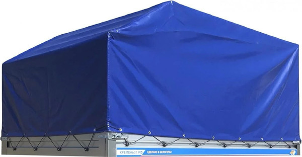 Тент для прицепа Кремень H-1200 на прицеп 2.5х1.56 - фото