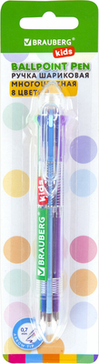 Ручка шариковая Brauberg Kids Многоцветная / 143938