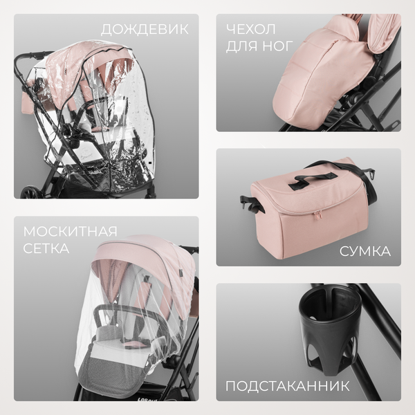 Детская прогулочная коляска Labalu Wave Q7