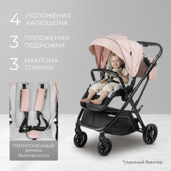 Детская прогулочная коляска Labalu Wave Q7
