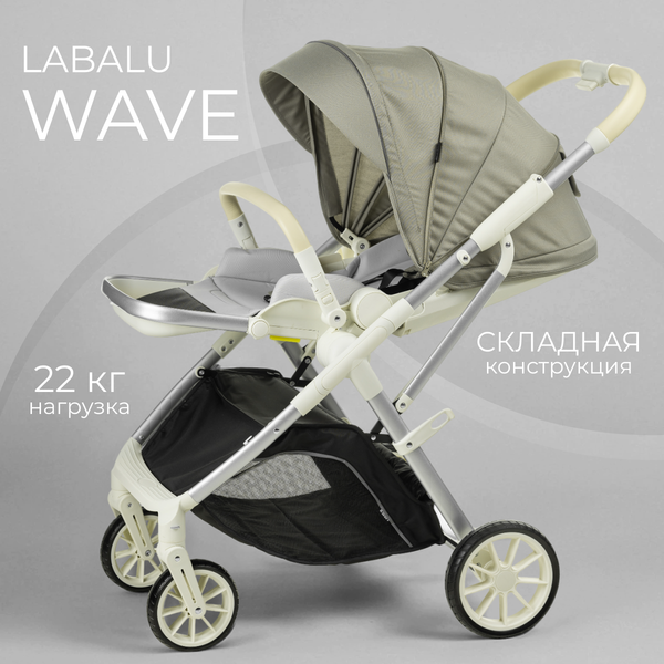 Детская прогулочная коляска Labalu Wave Q7 - фото