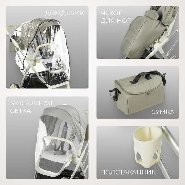 Детская прогулочная коляска Labalu Wave Q7