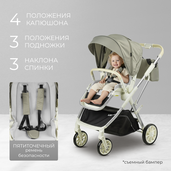 Детская прогулочная коляска Labalu Wave Q7