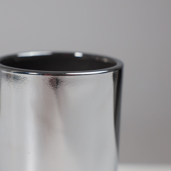 Стакан для зубной щетки и пасты AksHome Chroma