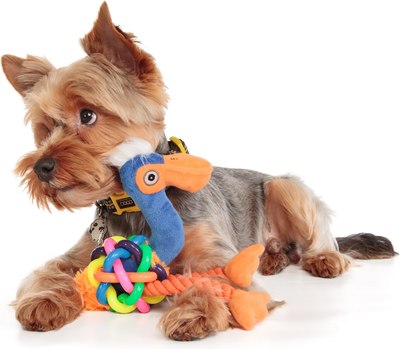 Игрушка для собак ZooZooZoo Фламинго Мини 39028/ZZ