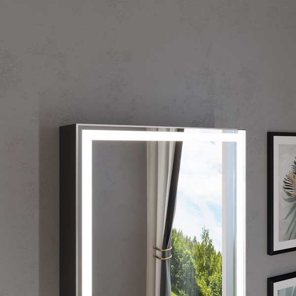 Шкаф с зеркалом для ванной Lauter Emma