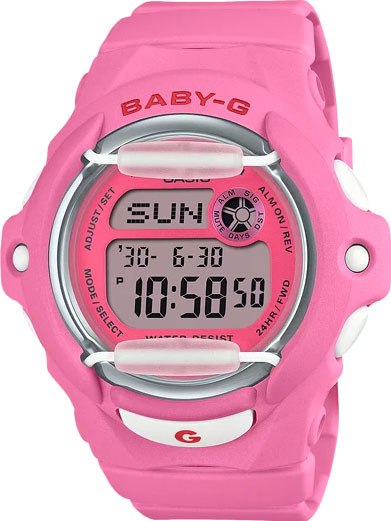 Часы наручные женские Casio BG-169CH-4E - фото