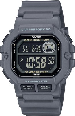 Часы наручные мужские Casio WS-1400H-8B - фото