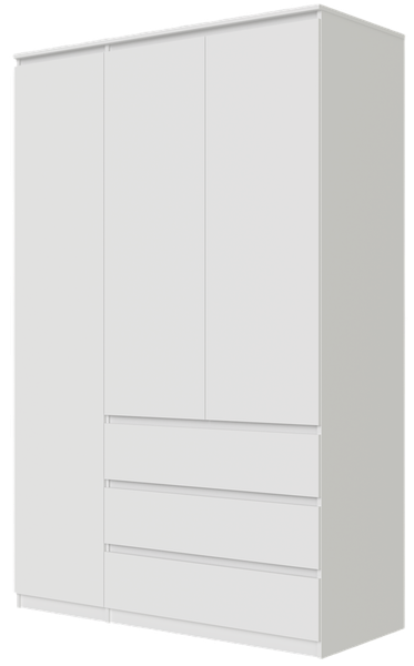 Шкаф MySTAR Сноули 3д3я ИВ-121.21.00 - фото