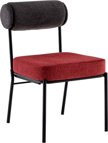 Стул Stool Group Ponpoun / OTE-SH 460+241 (темно-серый/бордо) - фото