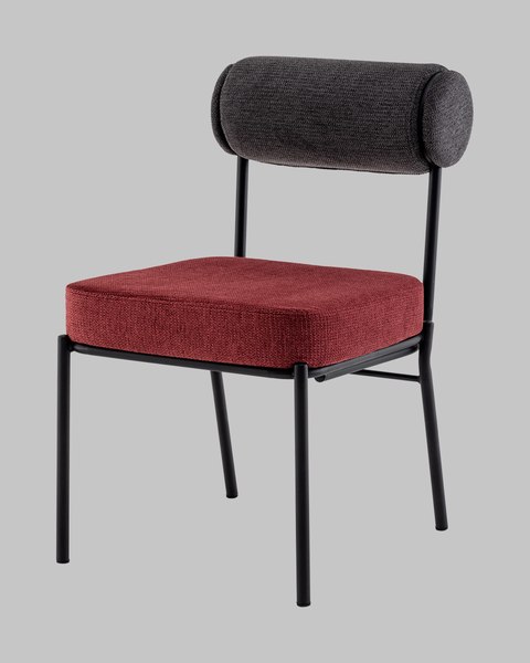 Стул Stool Group Ponpoun / OTE-SH 460+241 (темно-серый/бордо)