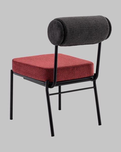 Стул Stool Group Ponpoun / OTE-SH 460+241 (темно-серый/бордо)