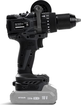 Аккумуляторная дрель-шуруповерт Ставр SHD 18BLHD