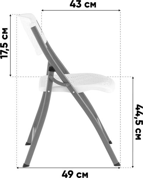 Стул складной Stool Group Comb / YX-PP30F