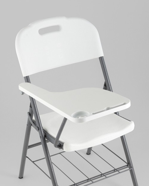 Стул складной Stool Group Банкетный со столиком и полкой D25X-SH