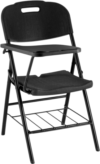 Стул складной Stool Group Банкетный со столиком и полкой D25X-SH - фото