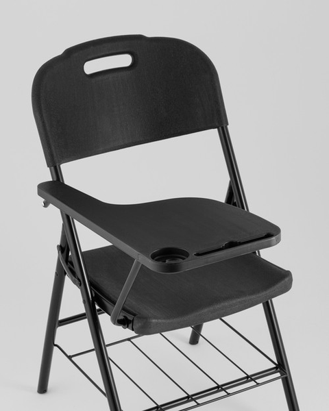 Стул складной Stool Group Банкетный со столиком и полкой D25X-SH