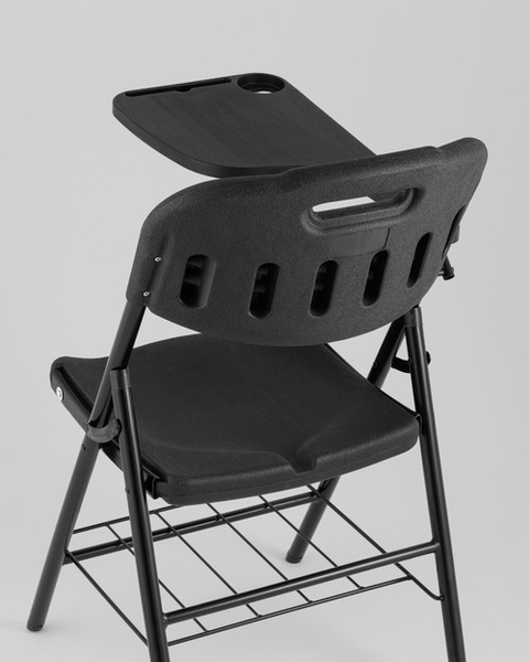 Стул складной Stool Group Банкетный со столиком и полкой D25X-SH