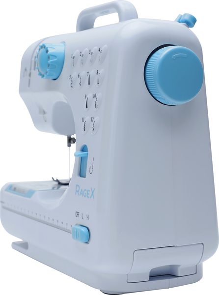 Швейная машина RAGEX R1102-100 (белый/голубой)