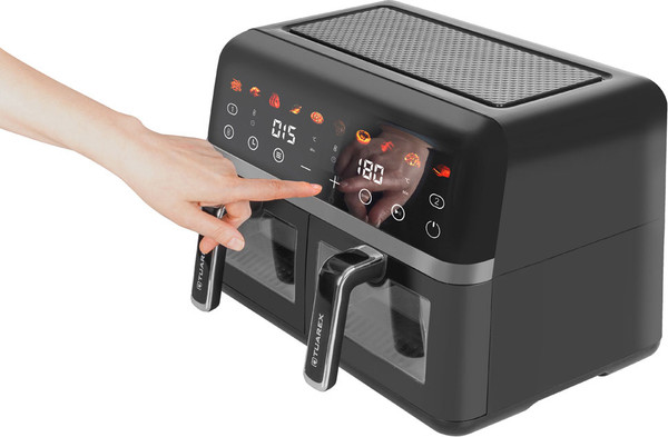 Аэрогриль Tuarex AG-3003 (черный/стальной)