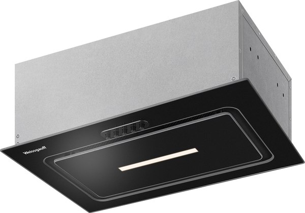 Вытяжка скрытая Weissgauff Aura 456 PB Black Glass